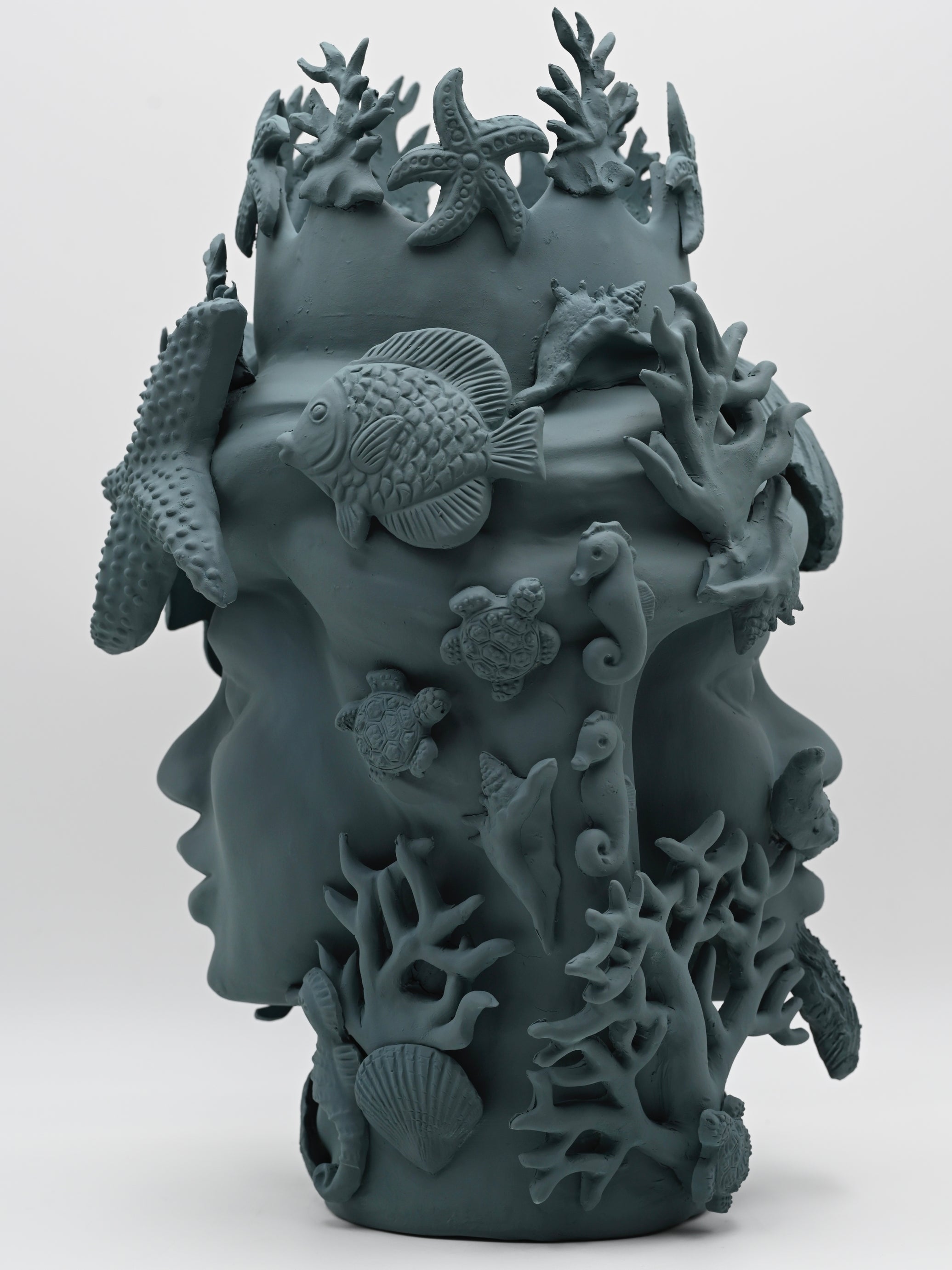 Scultura "DOUBLE" in Ceramica