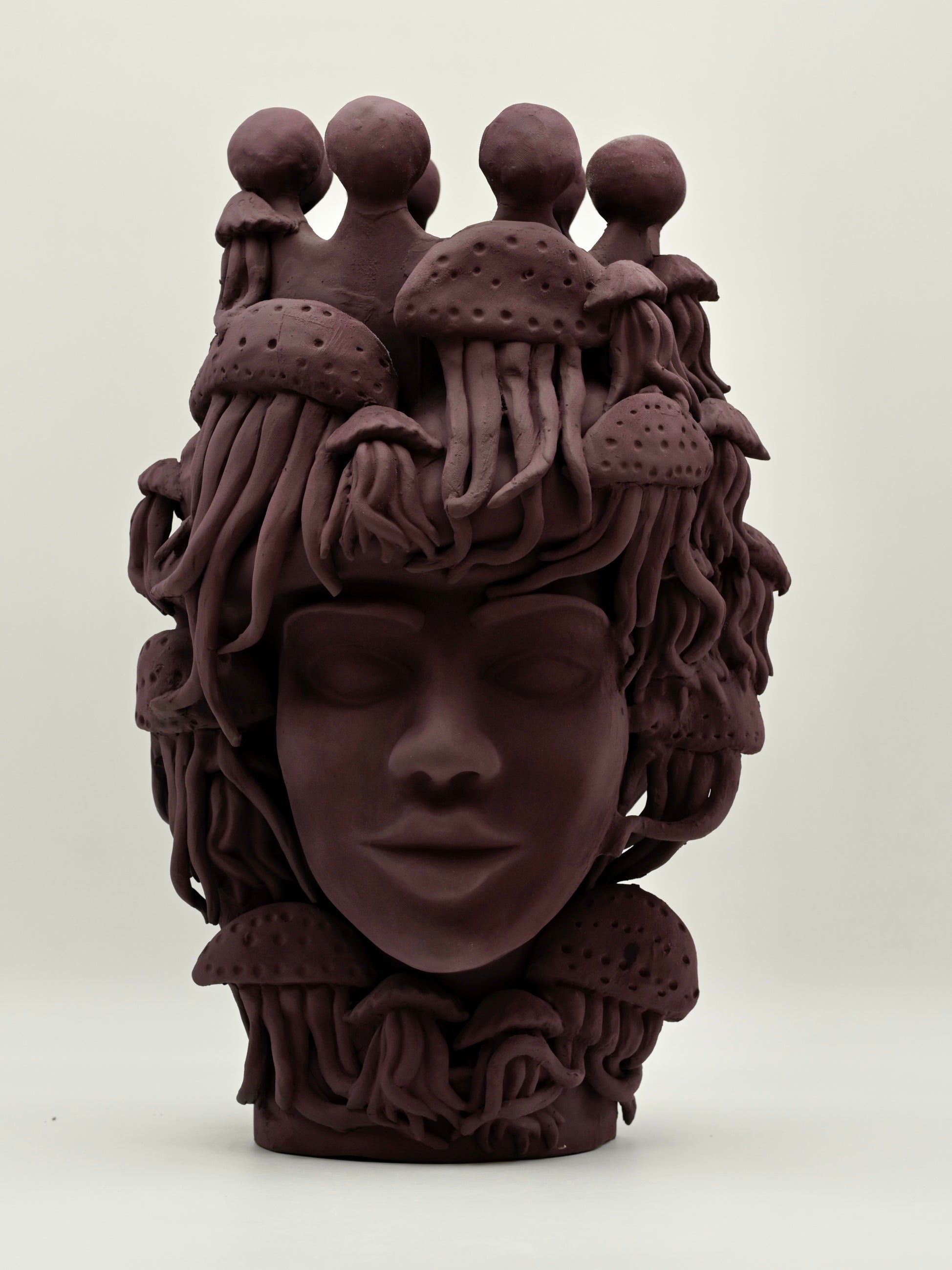 Scultura "JELLIFISH" in Ceramica