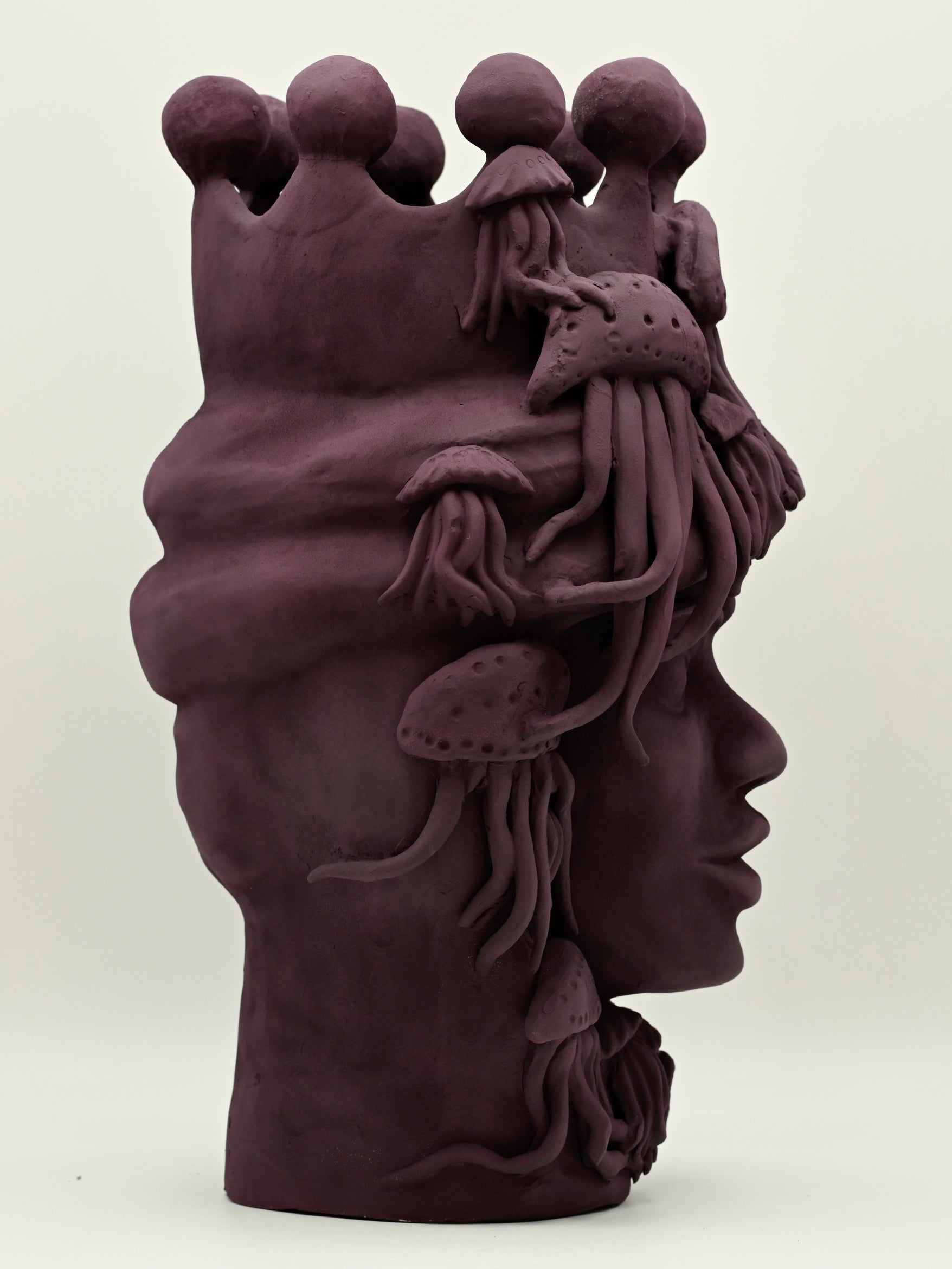 Scultura "JELLIFISH" in Ceramica