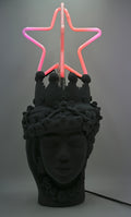 Scultura "NEO STAR" in Ceramica