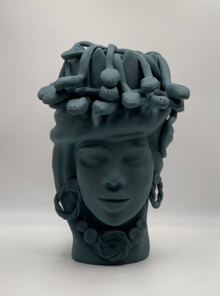 Scultura "NEW MEDUSA" in Ceramica