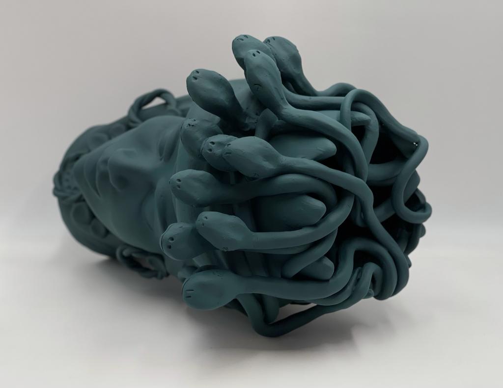 Scultura "NEW MEDUSA" in Ceramica