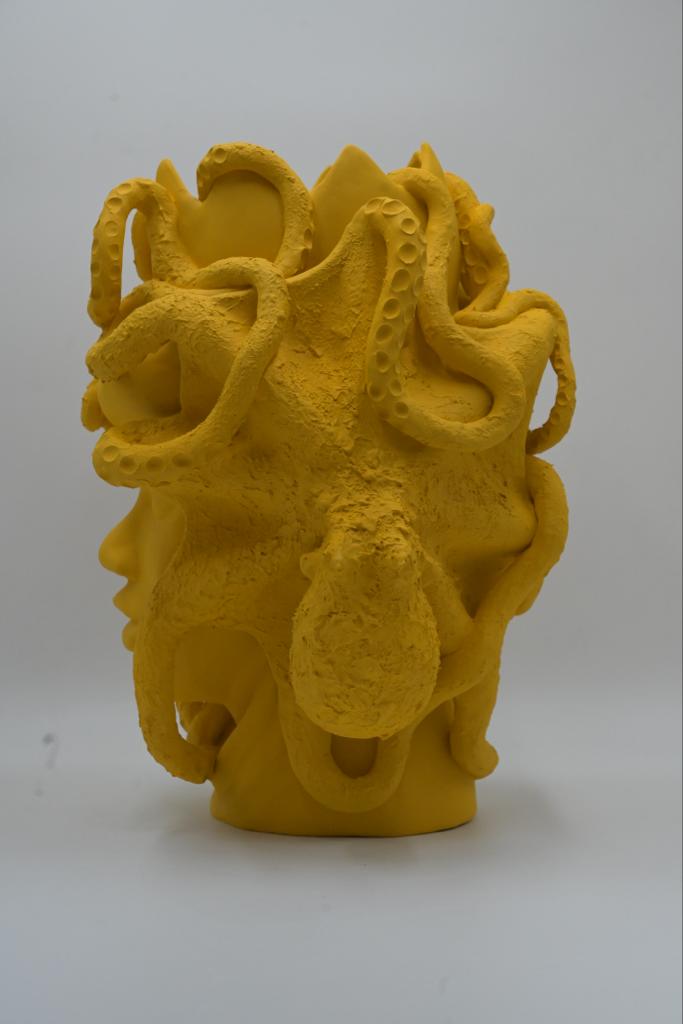 Scultura "NEW POLIPE" in Ceramica
