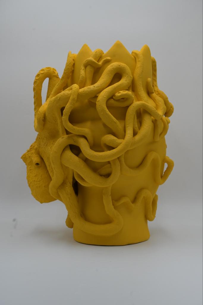 Scultura "NEW POLIPE" in Ceramica