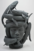 "PETROLEUM" Ceramic Sculpture