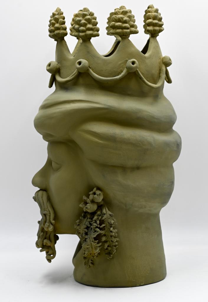Scultura "PINUS" in Ceramica
