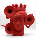 Scultura "UMPET" in Ceramica