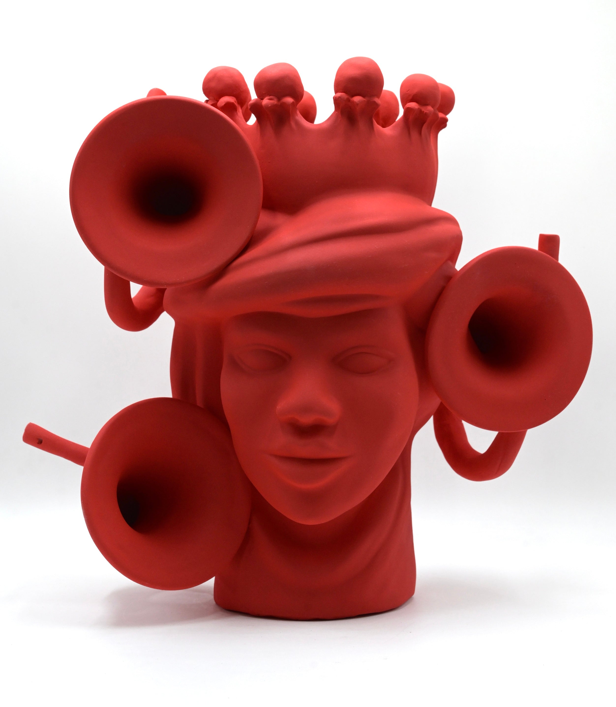 Scultura "UMPET" in Ceramica