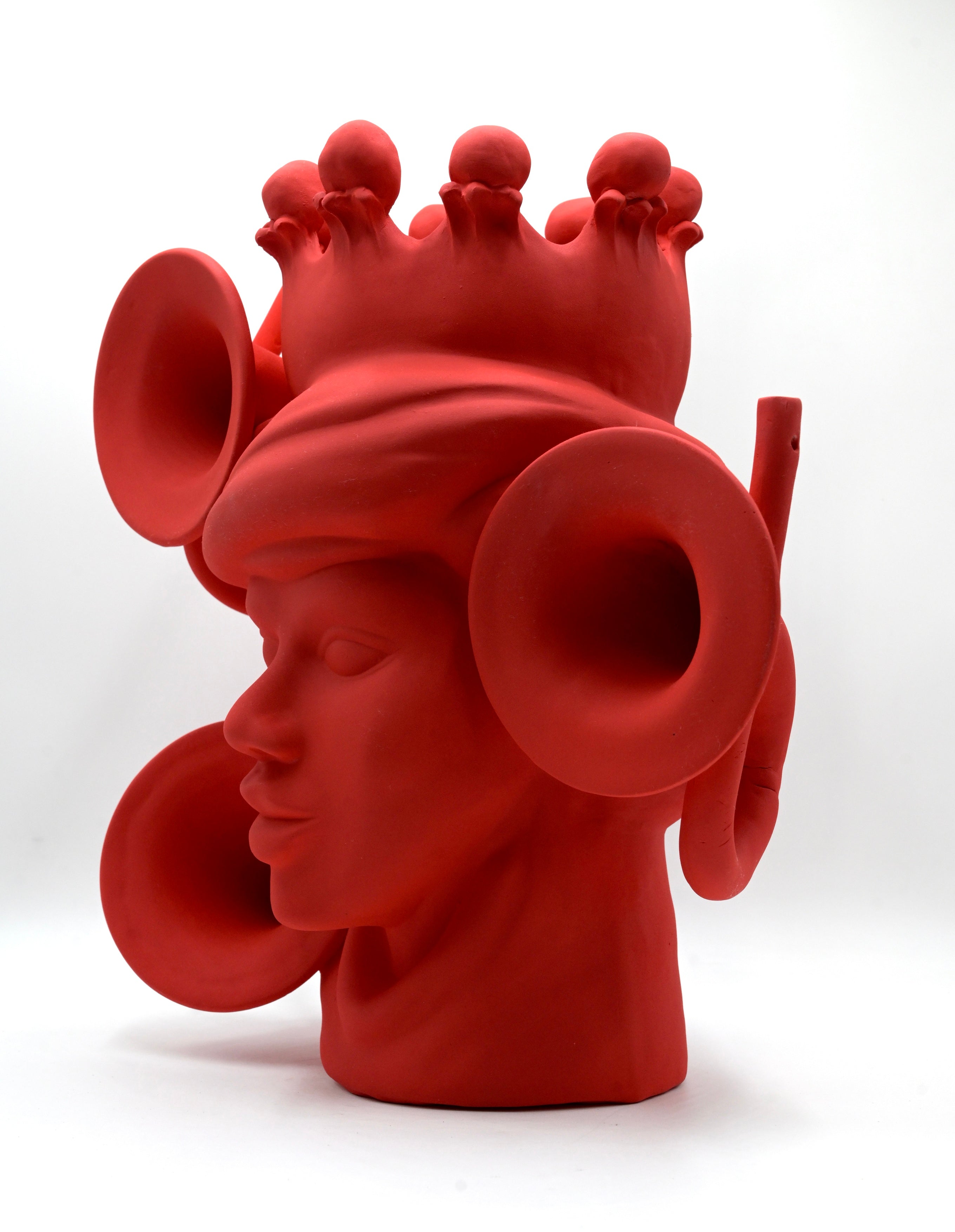 Scultura "UMPET" in Ceramica