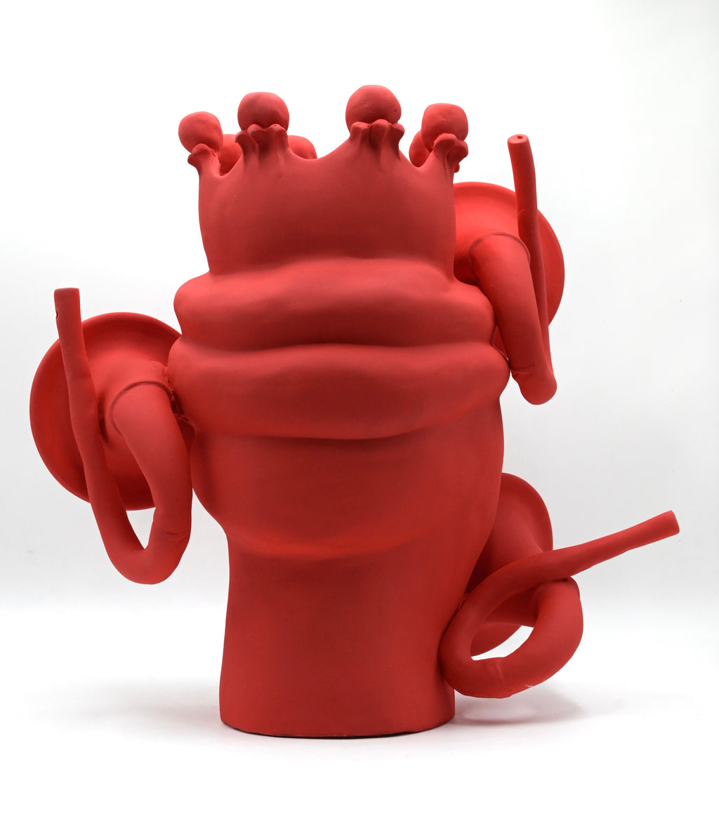 Scultura "UMPET" in Ceramica