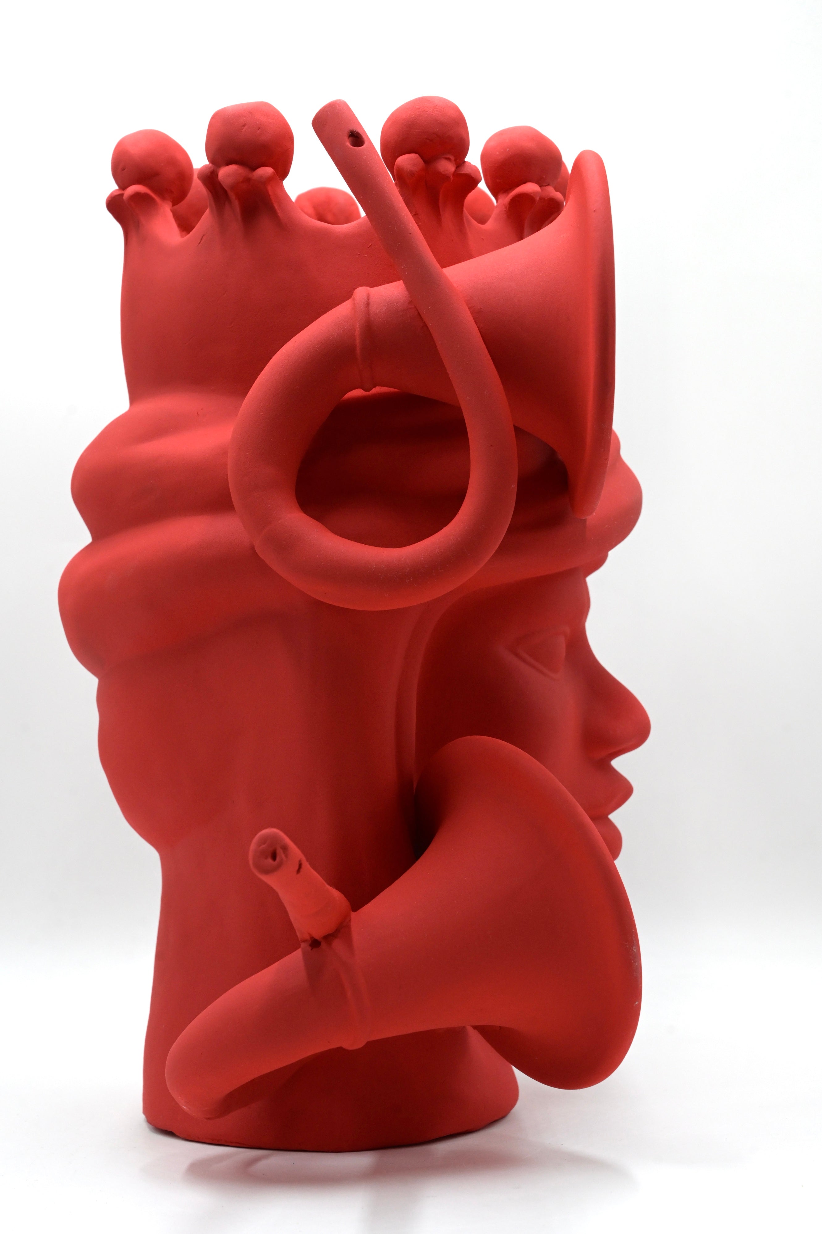 Scultura "UMPET" in Ceramica