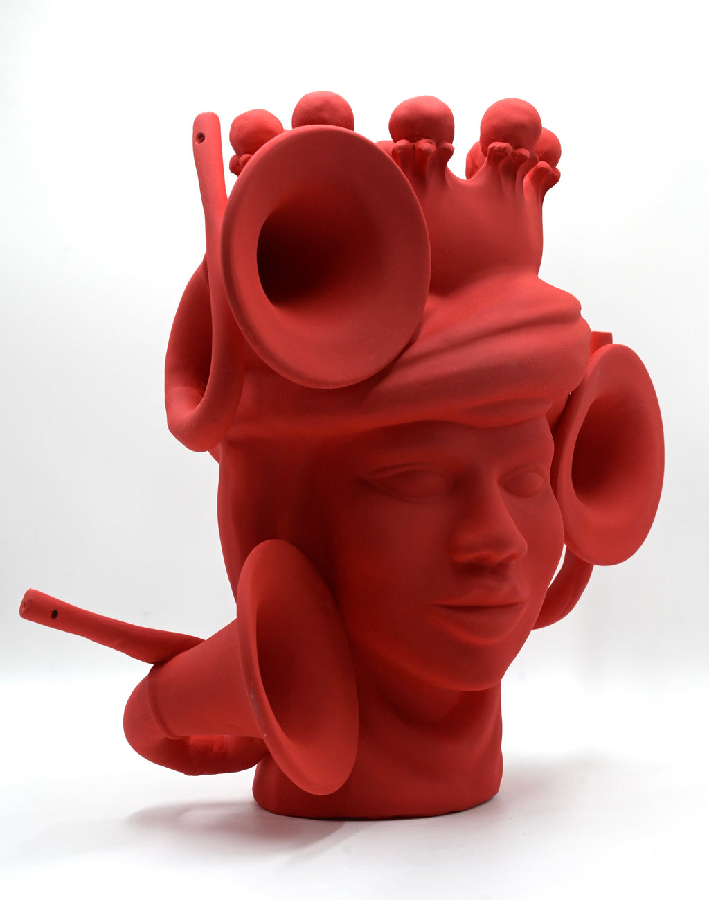 Scultura "UMPET" in Ceramica
