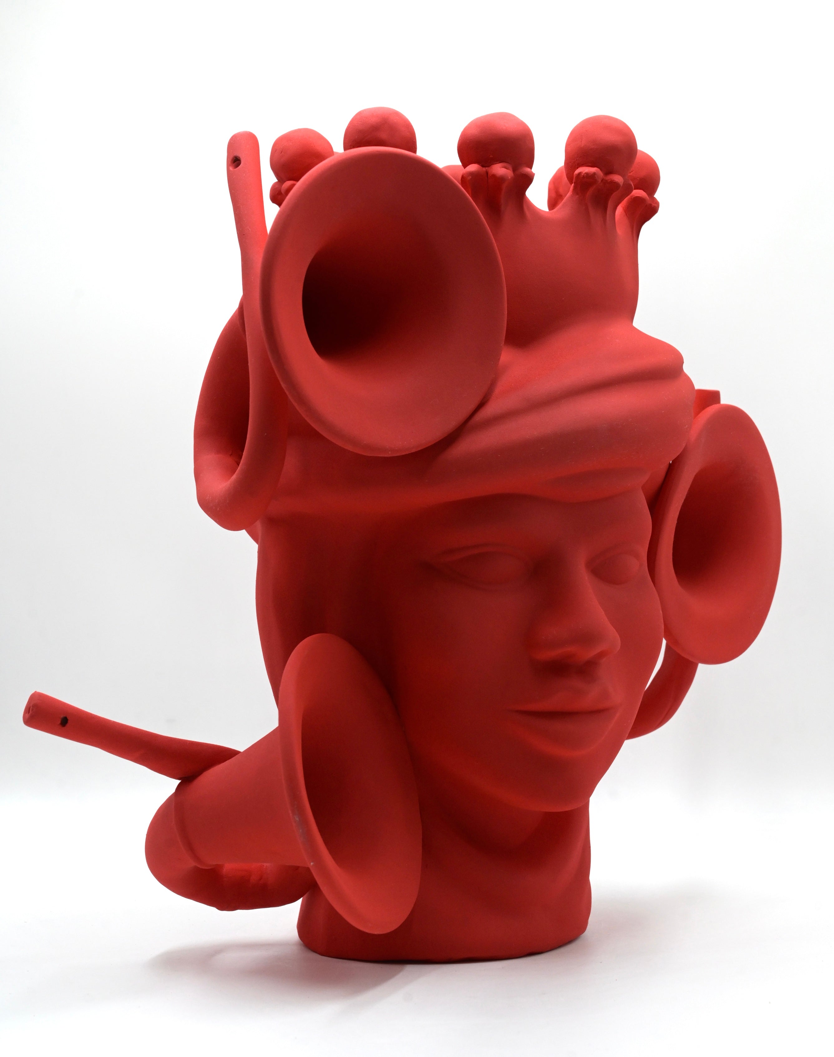 Scultura "UMPET" in Ceramica