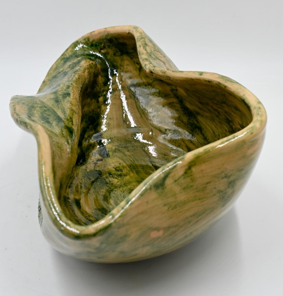 Wheel-thrown ceramic pot | Conca Verde
