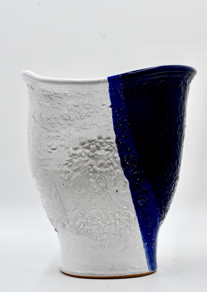 Wheel-thrown ceramic vase | Blubian Fiore