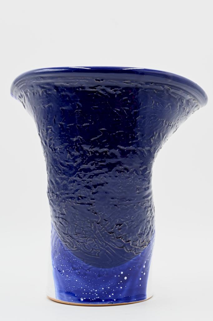 Wheel-thrown ceramic vase | Blubian Fiore